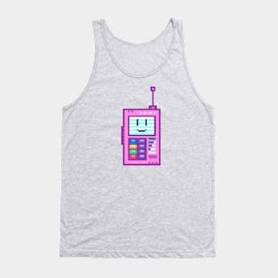 Cute Sci-fi Walkie Talkie Tank Top